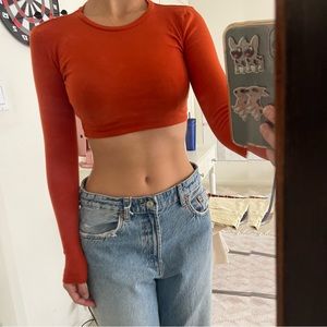 Zara Cropped Long Sleeve